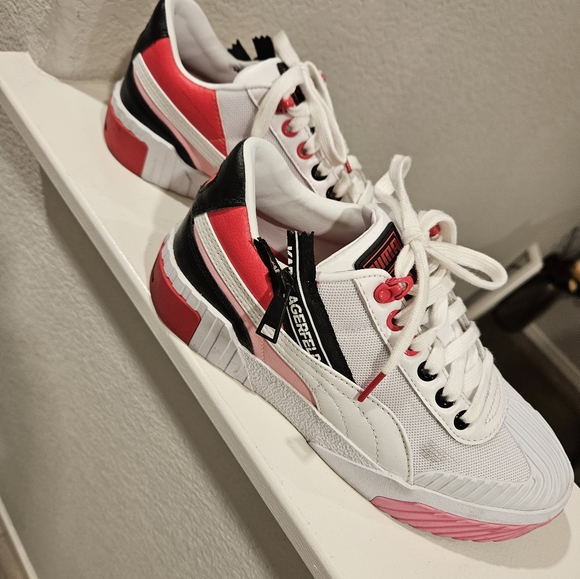 WOMEN'S SNEAKERS PUMA KARL LAGERFELD SIZE 7 - Picture 6 of 6